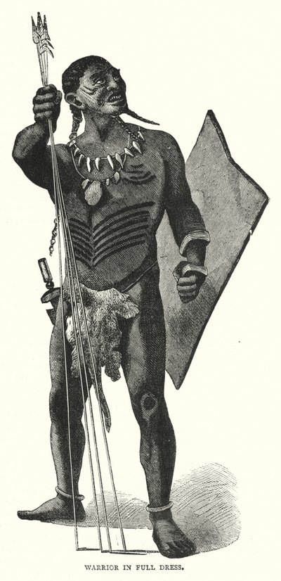 Warrior in Full Dress (engraving) 作者 英语学校