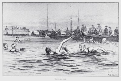 Water-polo (litho) 作者 英语学校