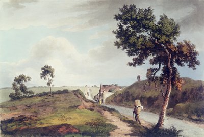 滑铁卢，由C. Turner雕刻，1816年（彩色雕刻） 作者 英语学校
