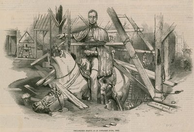 威灵顿雕像，因为它出现在1846年6月 作者 英语学校