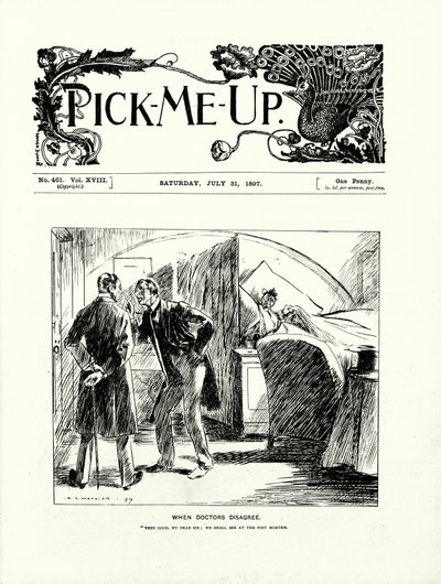 When doctors disagree - we shall see at the post mortem (engraving) 作者 英语学校