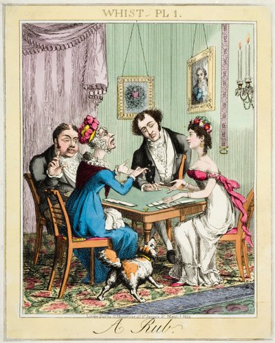 Whist Pl 1. - A Rub，由 G. Humphrey 在伦敦出版 作者 英语学校