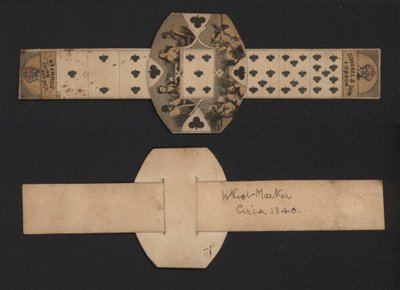 惠斯特计数器，c1840（彩色雕刻） 作者 英语学校