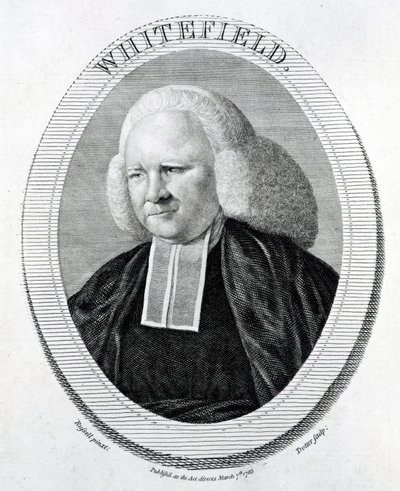怀特菲尔德，1783年罗素后由特罗特镌刻 作者 英语学校