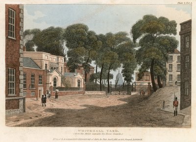 白宫法院或院子，Vanbrugh House，于1898年拆除 作者 英语学校