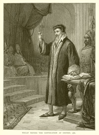 Wiclif在牛津大学召开之前，1382年 作者 英语学校