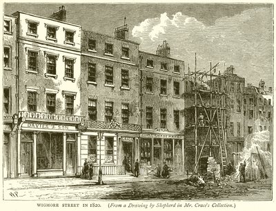 1820年的威格莫尔街 作者 英语学校