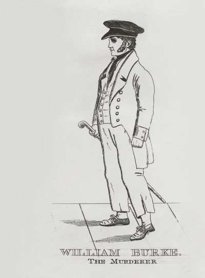 威廉-伯克，约1829年（蚀刻画 作者 英语学校