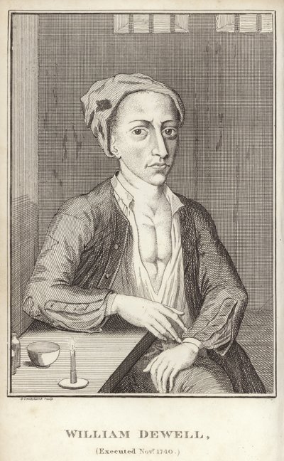 William Dewell，1740年11月执行 作者 英语学校
