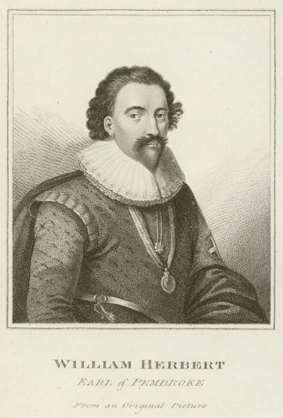 William Herbert, Earl of Pembroke (engraving) 作者 英语学校
