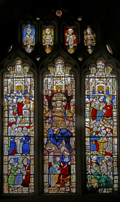 Window Ew描绘了Seven Sacraments窗口 作者 英语学校