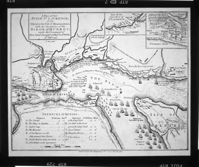 沃尔夫于1759年制定的围攻魁北克的计划 作者 英语学校