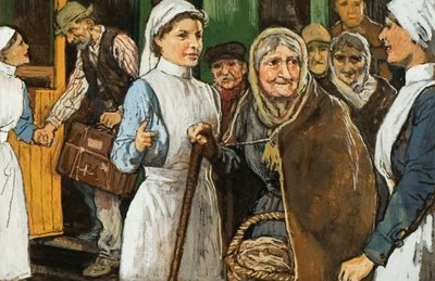 妇女作为第一次世界大战的护士 作者 英语学校