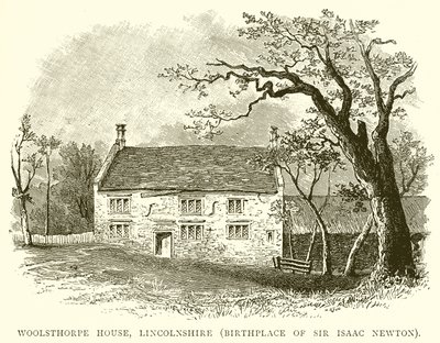 林肯郡Woolsthorpe House（艾萨克·牛顿爵士的出生地） 作者 English School