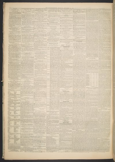 伍斯特郡纪事报，1871 年 9 月 20 日（新闻纸） 作者 英语学校