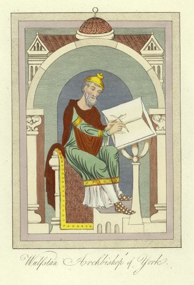 Wulfstan，约克大主教 作者 英语学校