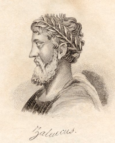 Zaleucus，来自&39;Crabb&39;s Historical Dictionary&39;，于1825年出版 作者 英语学校