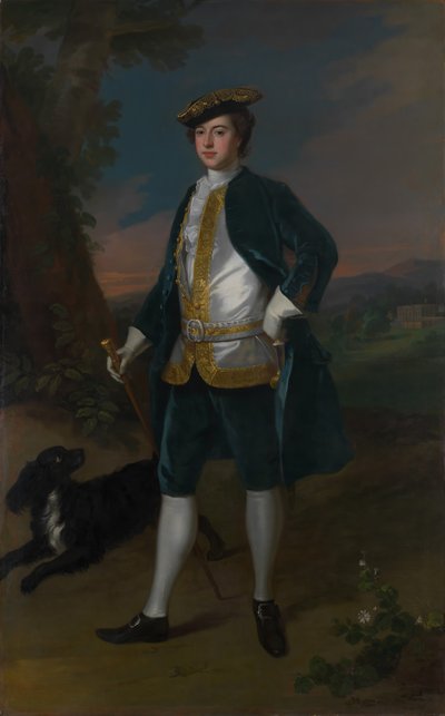 詹姆斯·达什伍德爵士（1715-1779），1737年。 作者 Enoch Seeman