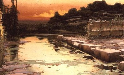 夕阳下被淹没的废墟 作者 恩里克·塞拉（Enrique Serra）