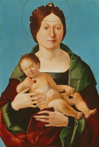 圣母和圣婴 作者 罗伯蒂（Ercole de Roberti）