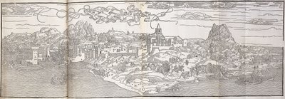 坎迪亚的全景 作者 艾哈德·鲁威奇