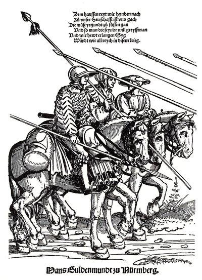Landsknechts的军事战役 作者 埃哈德·舍恩（Erhard Schon）