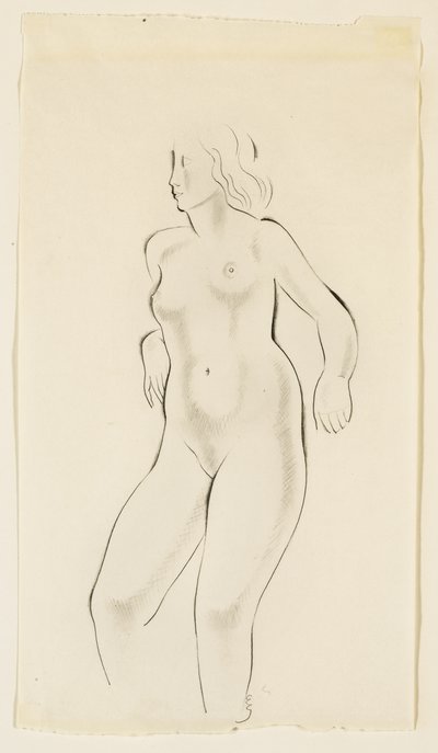 女性裸体研究 作者 Eric Gill