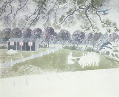 展示一把枪 作者 埃里克·拉维鲁（Eric Ravilious）
