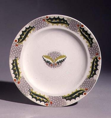Noel Plate by Eric Ravilious（1908-42） 作者 埃里克·拉维鲁（Eric Ravilious）