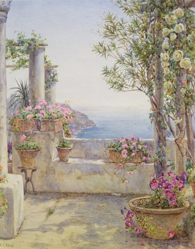 意大利阳台 作者 Ernest Arthur Rowe