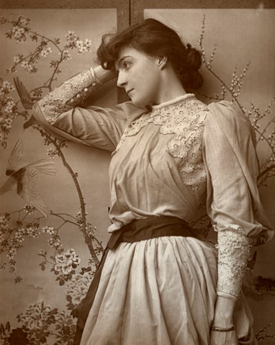 Cora Urquhart Brown-Potter，美国女演员，1887年 作者 欧内斯特·巴劳