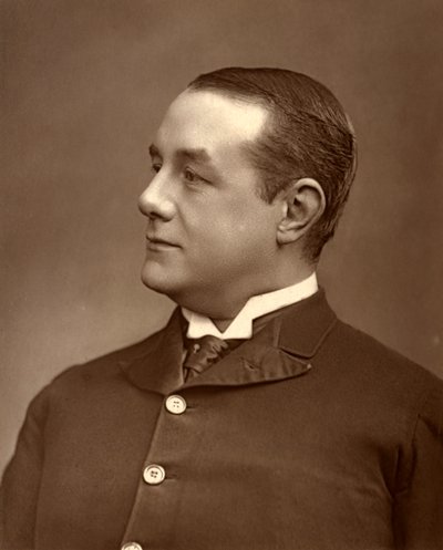 吉尔伯特·法夸尔（Gilbert Farquhar），英国演员，1887年 作者 欧内斯特·巴劳