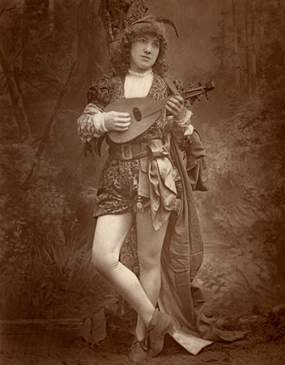 格蕾丝·霍桑（Grace Hawthorne），美国女演员，1888年。 作者 欧内斯特·巴劳