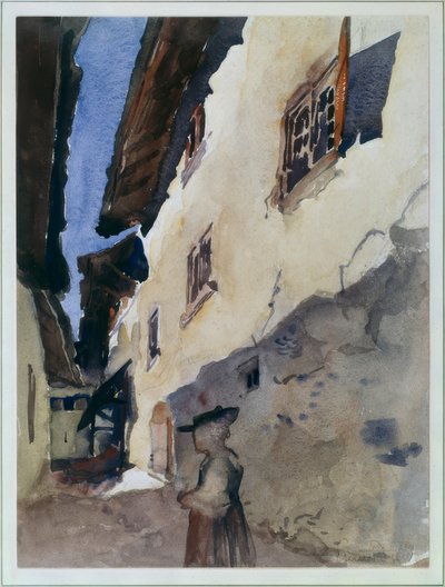 萨维耶斯街道 作者 欧内斯特·比勒（Ernest Bieler）