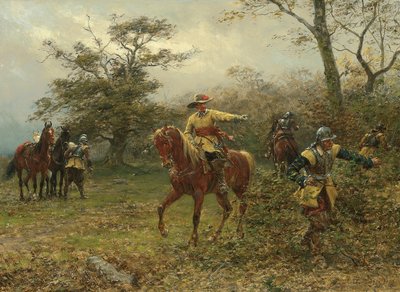 Boscobel橡树，1889年 作者 Ernest Crofts