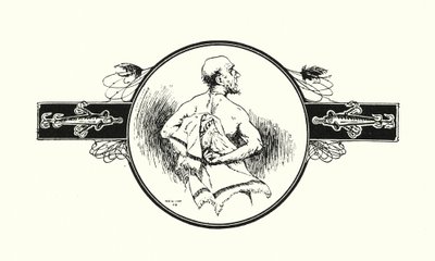 渔夫晒背（石版画） 作者 欧内斯特·爱德华·布里格斯