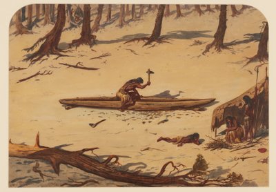 史前营，1871年 作者 欧内斯特·亨利·格里斯特