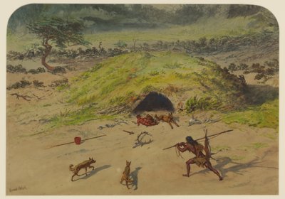 史前场景，1871年 作者 欧内斯特·亨利·格里斯特