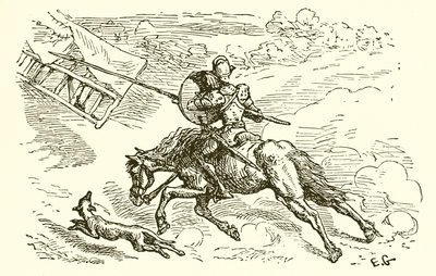 骑士和他的充电器 作者 Ernest Henry Griset