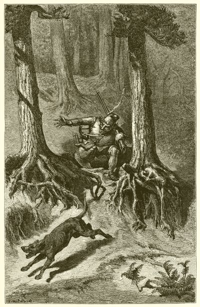 老猎犬 作者 Ernest Henry Griset