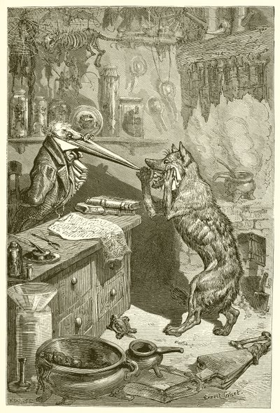 狼与鹤 作者 Ernest Henry Griset