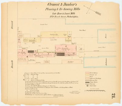 Hexamer普查;卷1，板21,1866（手工彩色雕刻） 作者 欧内斯特（Ernest Hexamer）