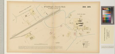 McCulloughs Iron Co.，Northeast Creek，Maryland，Hexamer General Surveys 作者 欧内斯特（Ernest Hexamer）