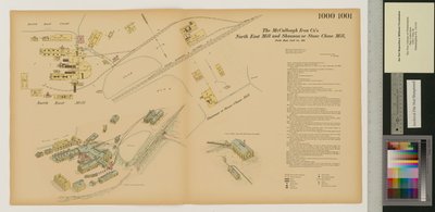 North East Mill和Shannon或Stone Chase Mill，Maryland，Hexamer General Surveys，1880 作者 欧内斯特（Ernest Hexamer）