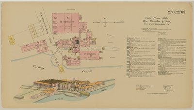 Tabor St.和Olney Road，Hexamer General Surveys，1894 作者 欧内斯特（Ernest Hexamer）