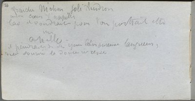 写生簿，第95页：注释。 作者 让·路易斯·欧内斯特·迈森尼尔