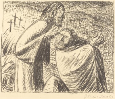 基督诞生后的第十六年 作者 恩斯特·巴拉赫（Ernst Barlach）