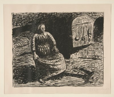 炉边的女人 作者 恩斯特·巴拉赫（Ernst Barlach）