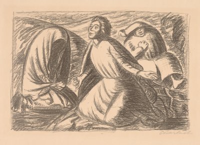 希望与绝望 II 作者 恩斯特·巴拉赫（Ernst Barlach）