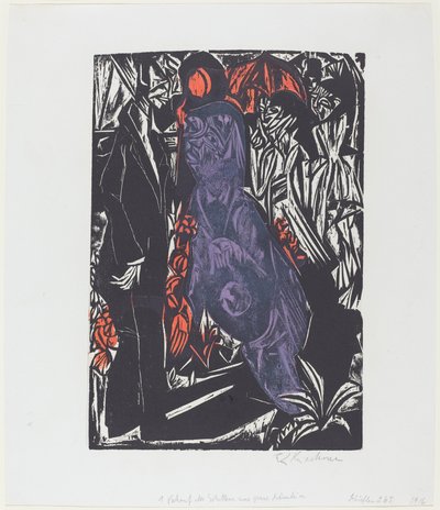 彼得-施莱米尔的奇妙故事：彼得-施莱米尔的影子销售...，1915年。 作者 恩斯特·路德维希·基希纳